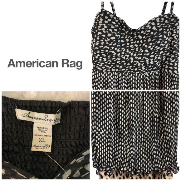 Layered Pouf Dress Curled Hem by American Rag, XL - Picture 6 of 8